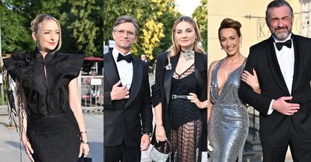 TŁUM gwiazd na balu charytatywnym u Omeny Mensah i Rafała Brzoski: Barbara Kurdej-Szatan, Małgorzata Socha, Rafał Zawierucha... (ZDJĘCIA)