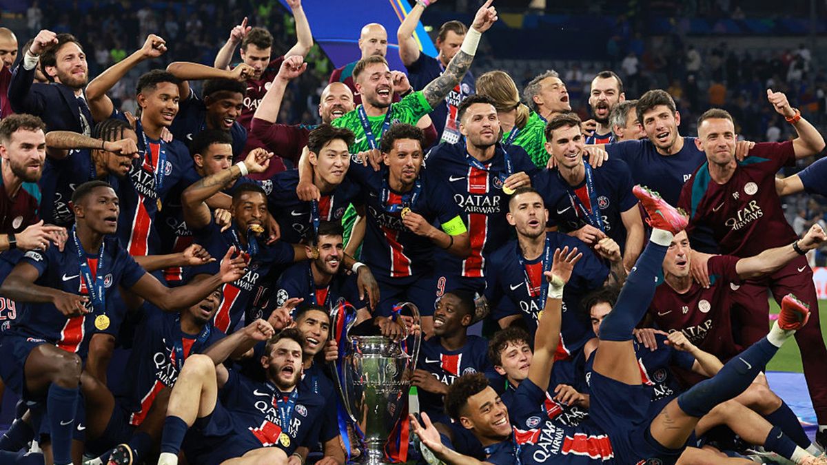 Getty Images / Cesare Purini/Mondadori Portfolio / Na zdjęciu: piłkarze Paris Saint-Germain