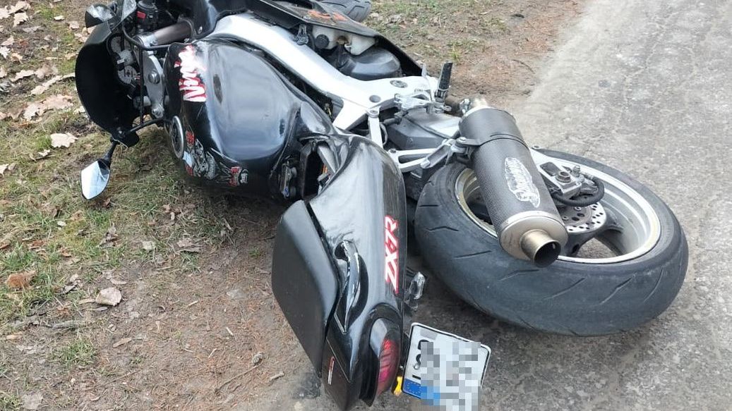 Ścigany motocykl