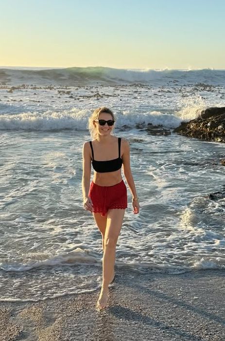 Małgorzata Socha zachwyca figurą na plaży