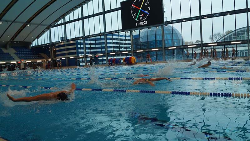 Duża popularność basenów Aqua Lublin | fot. Dominik Wąsik