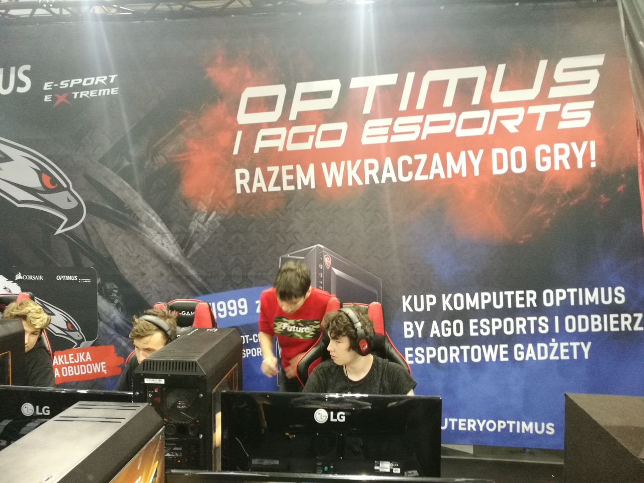 Komputery Optimus przygotowane we współpracy z zawodnikami AGO Esports #PGA2018 #Konkurs