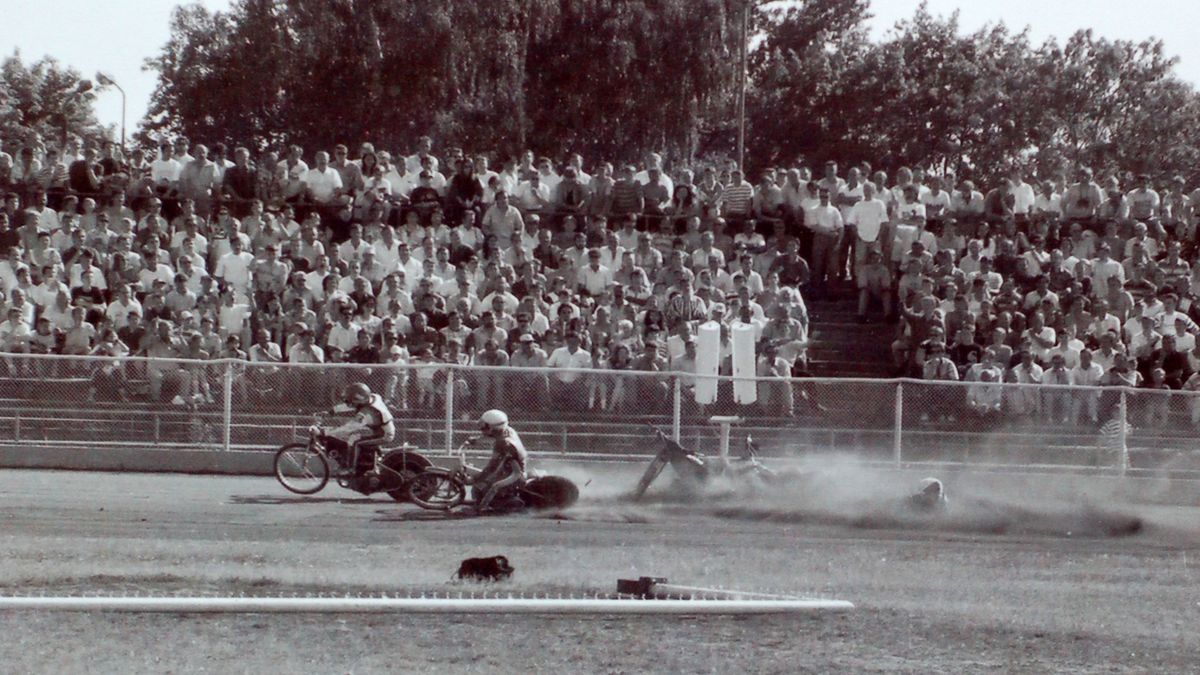 Archiwum prywatne / Jan Dolata / Ostatnie zdjęcie Rifa Saitgariejewa, jedzie z przodu. Fot.Jan Dolata