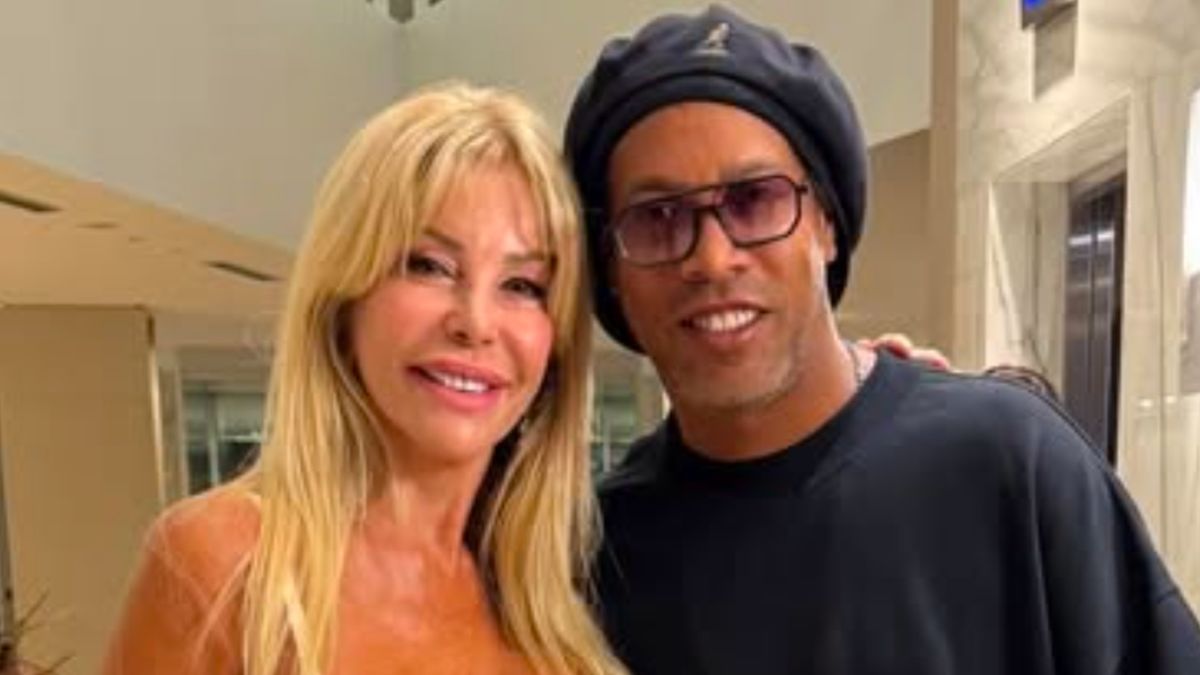 Instagram / clarincom / Na zdjęciu: Ronaldinho z Gracielą Alfano