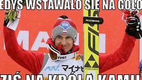 Warto było zarwać tę noc! Zobacz memy po wygranej Stocha w Sapporo