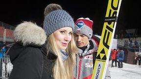 Nie odstępowała Stocha nawet na krok. Ewa Bilan błyszczała w Zakopanem
