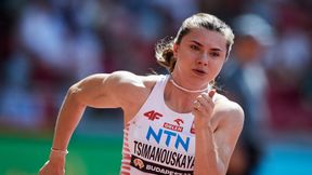 Kryscina Cimanouska daleka od życiówki. Do awansu sporo zabrakło
