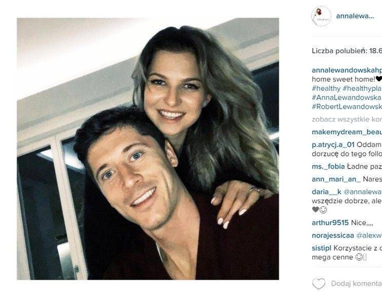 Anna i Robert Lewandowscy