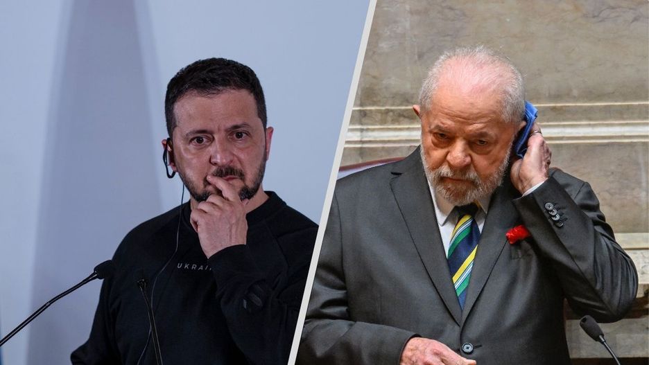 Wołodymyr Zełenski / Luiz Inácio Lula da Silva
