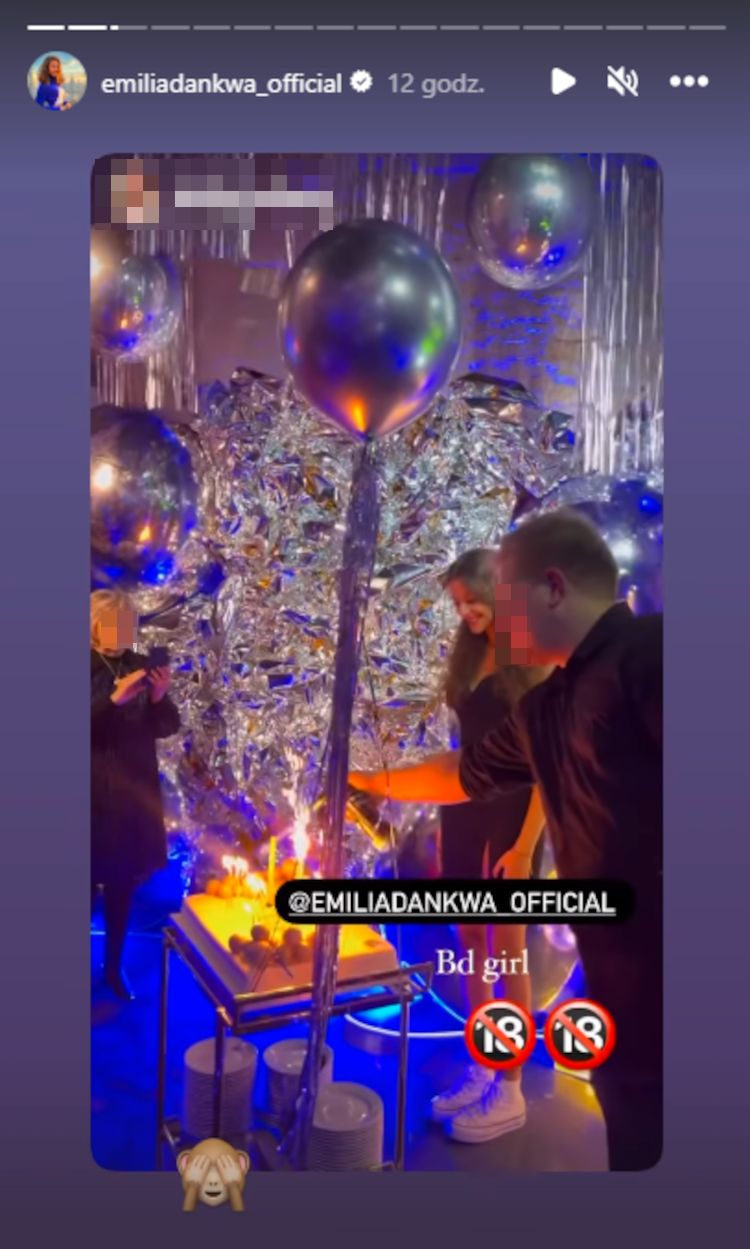 Impreza urodzinowa Emilii Dankwy z "Rodzinki.pl"