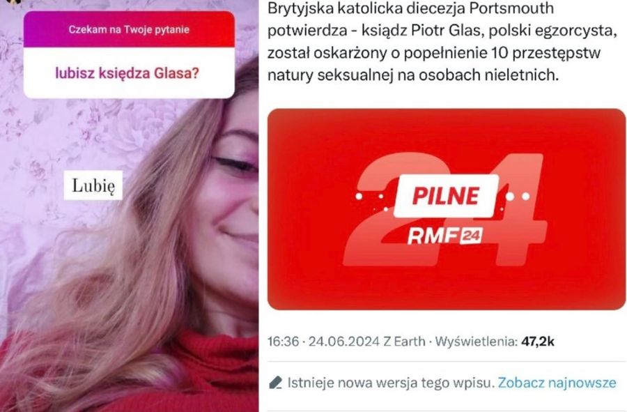 Najjjka broni księży w mediach społecznościowych