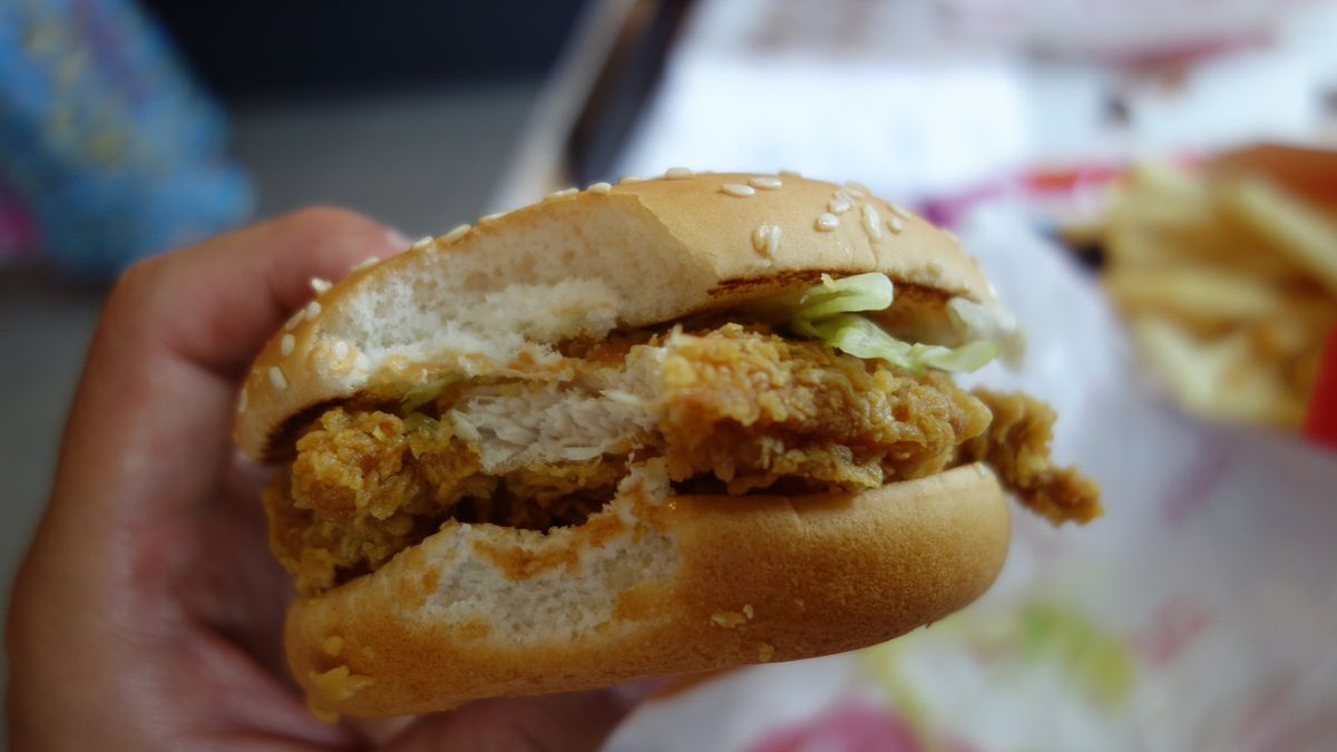 Kanapka McChicken bez majonezu (McDonald's)