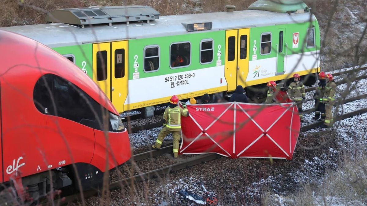 Tragedia na torach. 16-latek wbiegł pod pędzący pociąg