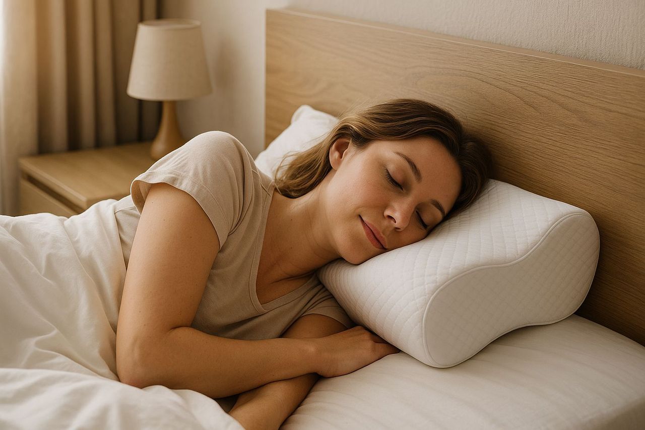 Czy poduszka ortopedyczna może wymusić zdrowszą pozycję snu?