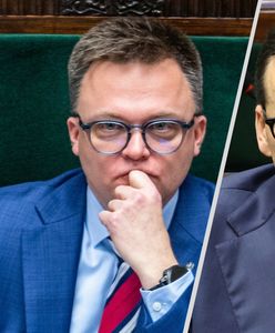 Starcie Hołownia-Morawiecki. "PiS gra na podział nowej koalicji"