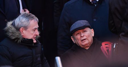 Prezes PiS nie odpuścił. Przybył na Zamek Królewski