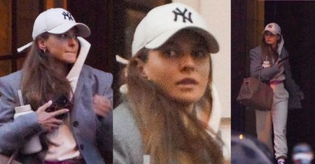 Zapracowana Anna Lewandowska załatwia biznesy na mieście: "Wczoraj siedem spotkań, dzisiaj osiem..."  (ZDJĘCIA)