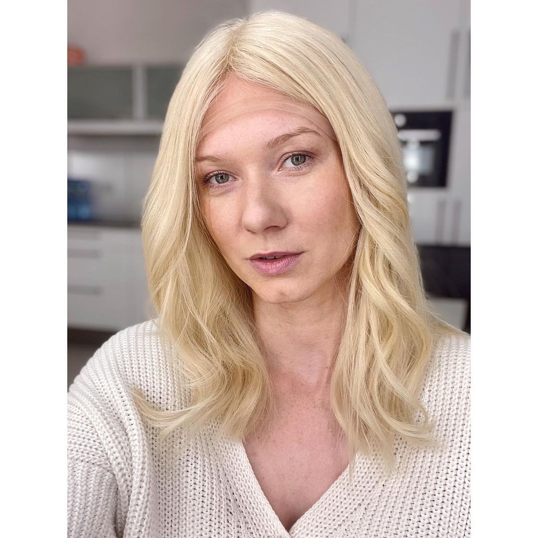 Kasia Dąbrowska w blondzie