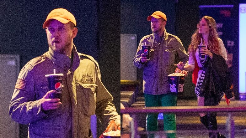 Antek Królikowski z ukochaną w kinie