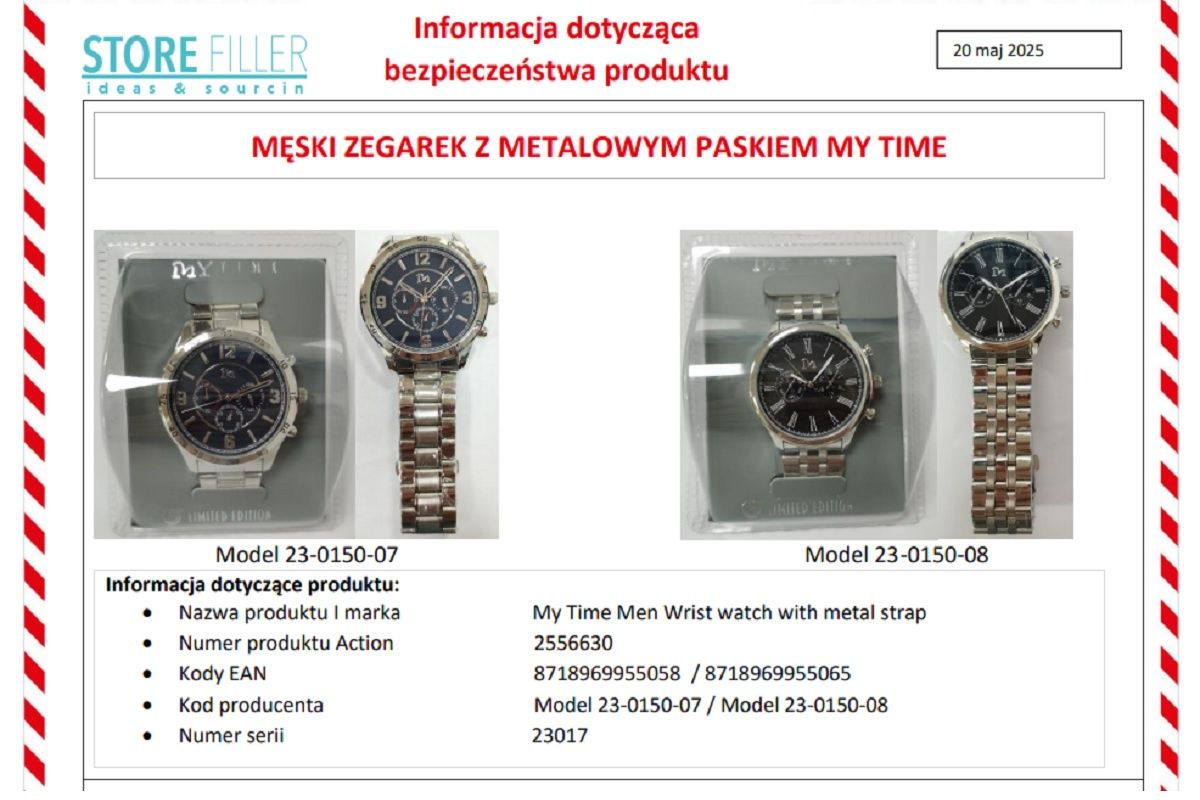 Action wycofuje te dwa produkty