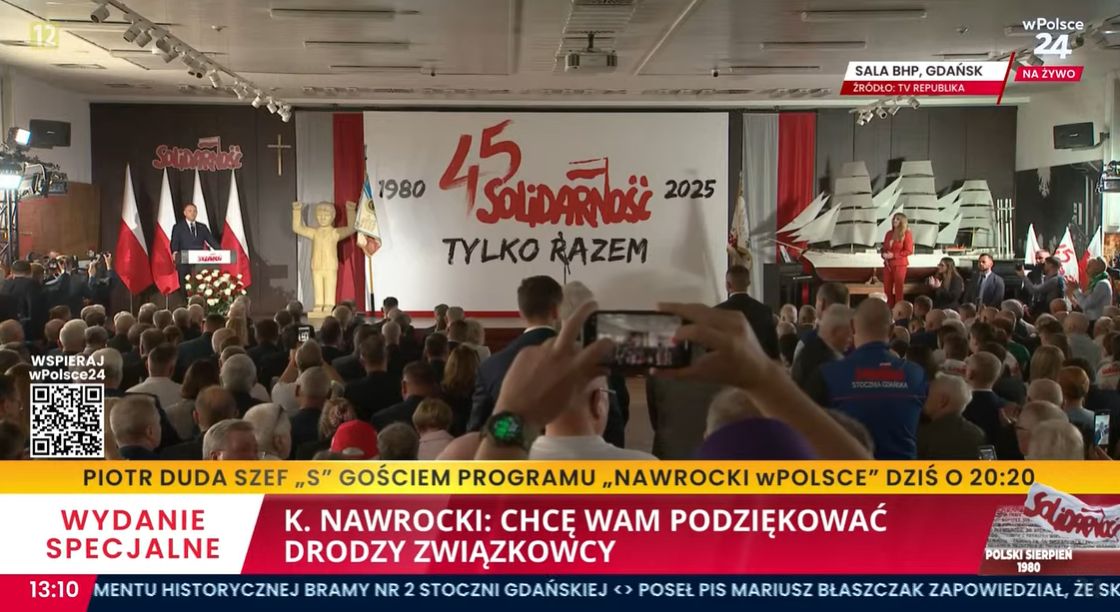 Transmisja znalazła się też w kanale wPolsce24