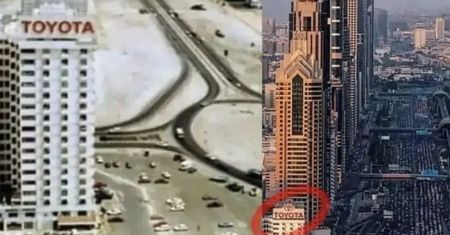 Tu zaszła zmiana. Dwie fotografie z Dubaju zadziwiają