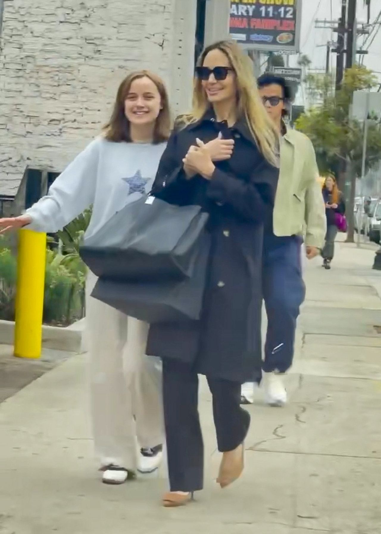 Angelina Jolie took her daughter on post-holiday shopping trips.