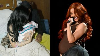 Cardi B niedawno urodziła czwarte dziecko. Teraz pochwaliła się sesją zdjęciową prosto ze szpitala: "MAMA NA MEDAL" (FOTO)