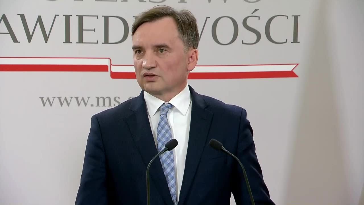 Z. Ziobro: Jeżeli ktoś sprzeniewierza się swojemu powołaniu, to nie powinien być sędziom zwłaszcza Sądu Najwyższego