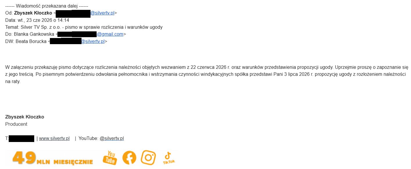 Skandal w telewizji dla seniorów