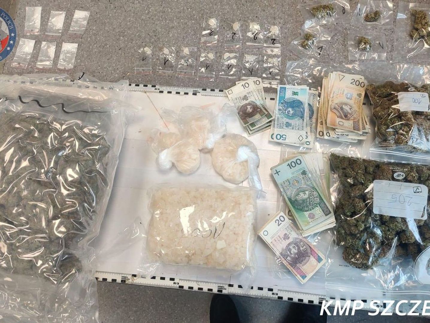 Miał ponad 6 kg narkotyków. Wpadł, bo spanikował na widok policjantów