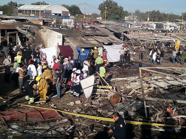 Eksplozja fajerwerków w Meksyku. Wiele ofiar
