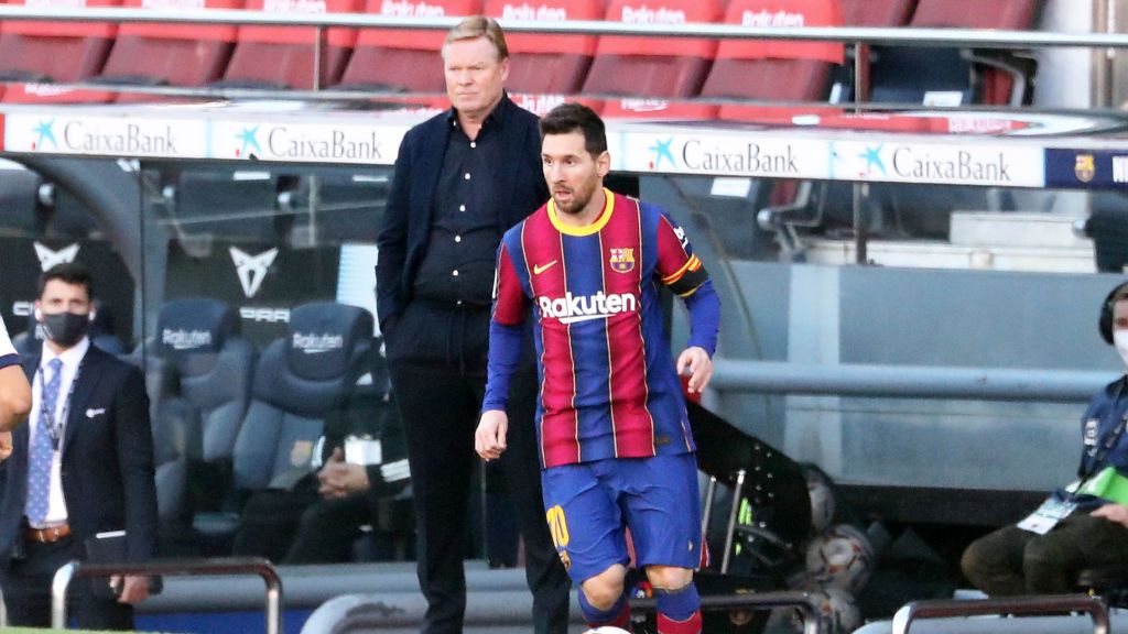 Ronald Koeman i Lionel Messi