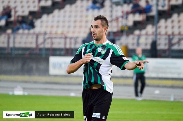 Dawid Jarka zaczął strzelać, lecz jego gol nie dał rybniczanom punktów