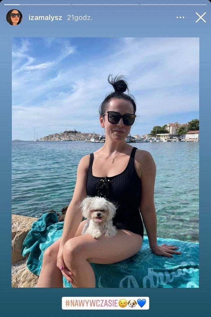 Izabela Małysz w Chorwacji 