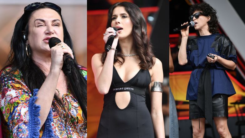 Gwiazdy na próbie przed występem w Opolu