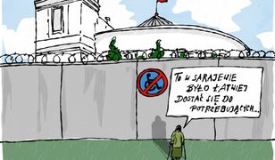 Sejm jak oblężone miasto. Ochojska wspomina wojnę na Bałkanach