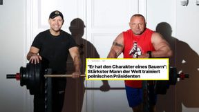 "Nie odpuścił". Niemcy komentują trening Nawrockiego z "Pudzianem"