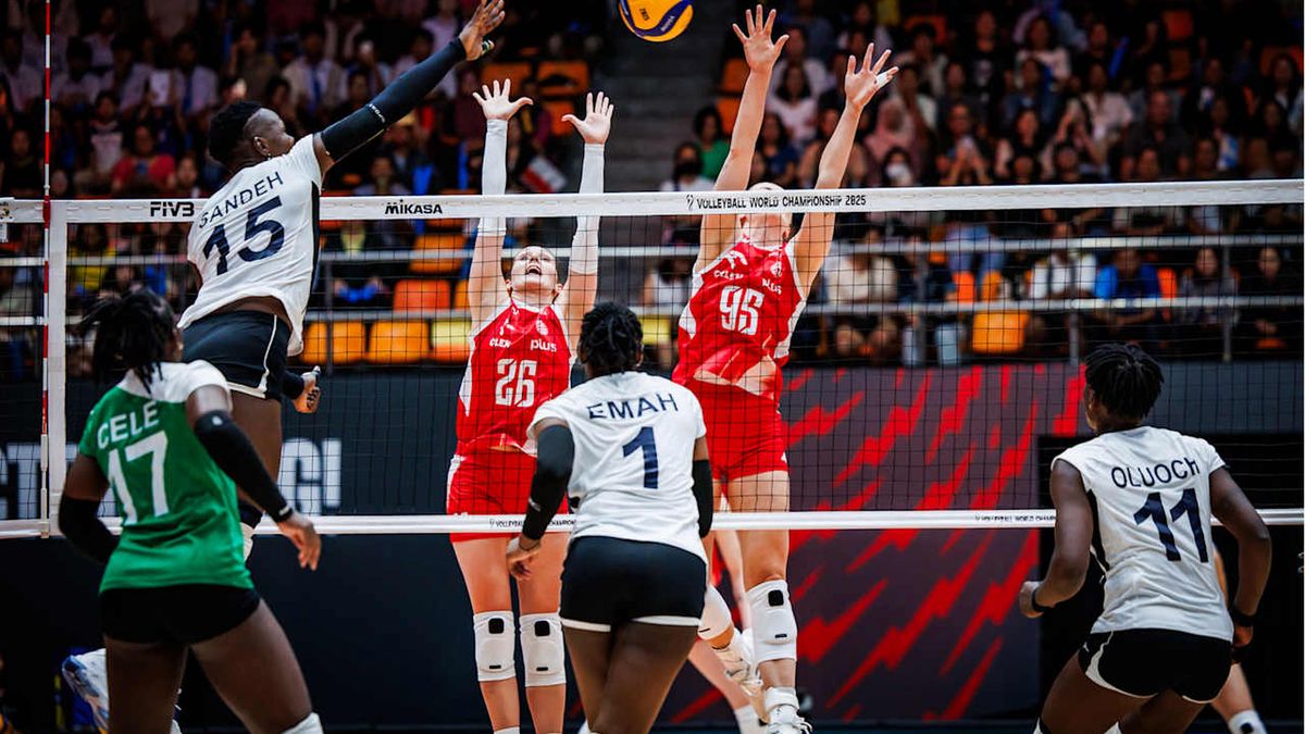 Materiały prasowe / Volleyball World / Na zdjęciu: siatkarki podczas meczu Polska - Kenia na MŚ 2025