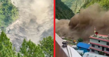 Tragiczna powódź w Nepalu. Żywioł niszczył wszystko na swojej drodze