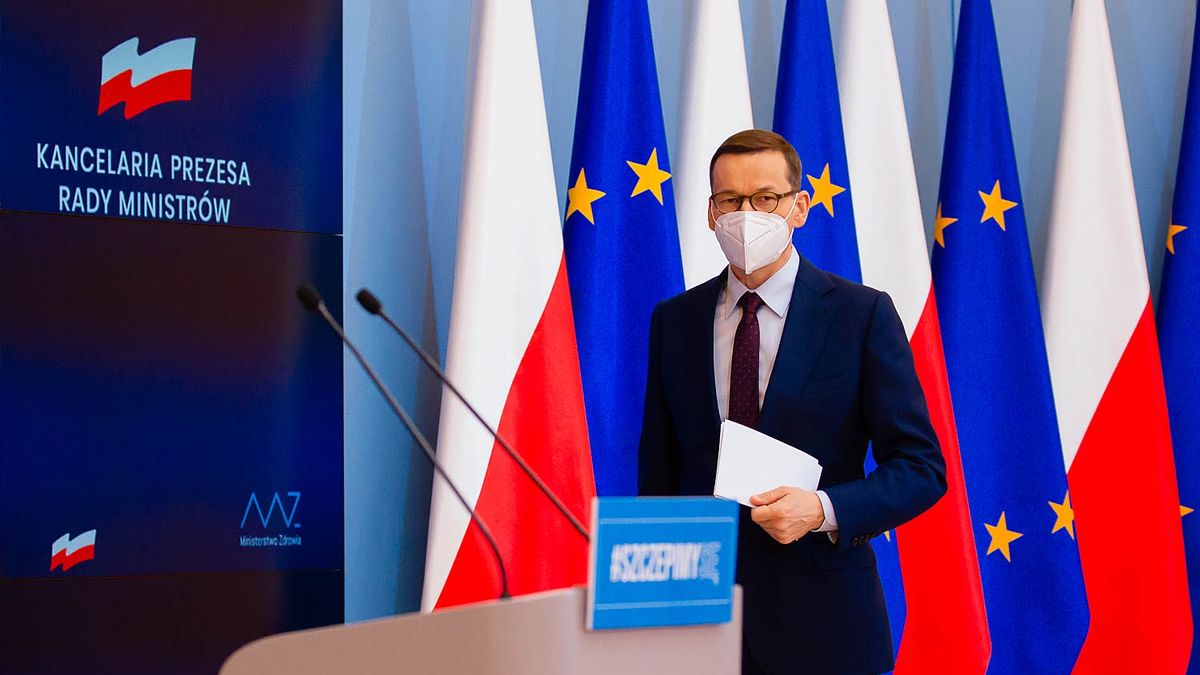 Premier Mateusz Morawiecki. 