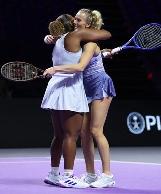 Dwie niepokonane pary w grze o tytuł. Znamy układ półfinałów WTA Finals