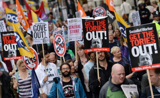 Wielka Brytania strajkuje przeciw polityce zaciskania pasa