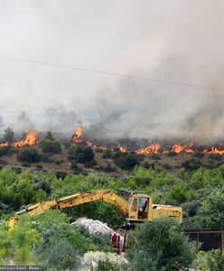 Olbrzymi pożar w Chorwacji. Blisko popularnego kurortu