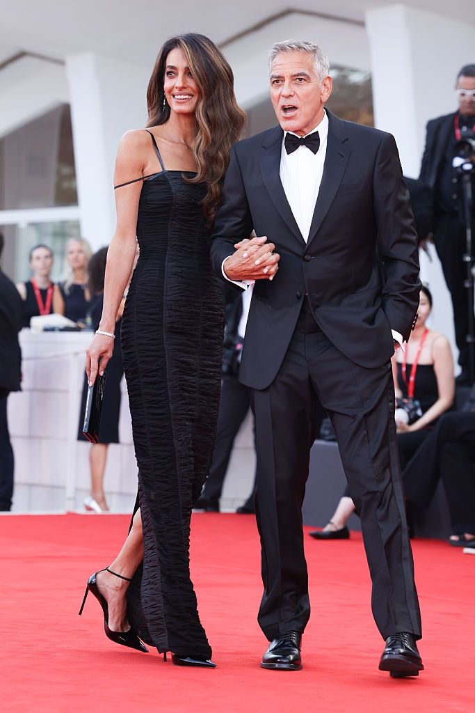 George i Amal Clooneyowie