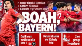 Liga Mistrzów: Tottenham - Bayern. Niemieckie media chwalą Gnabry'ego. "Gnabry-Gala", "Rany, Bayern!"