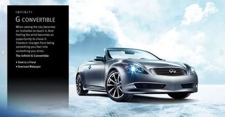 Infiniti.com - pierwsza globalna strona