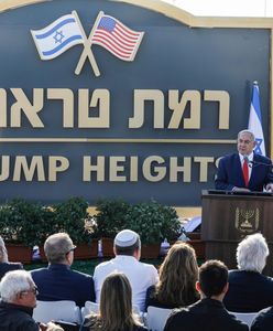 Izrael buduje "Wzgórza Trumpa". Netanjahu dziękuje za pomoc w wyborach, ale potrzebuje więcej