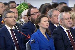 Putin przemawiał. Jednak uwagę przykuł pewien szczegół