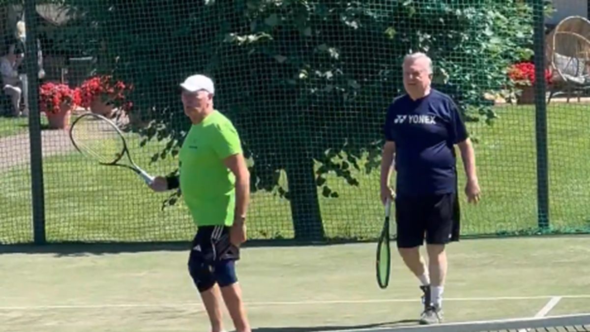 Twitter / Dominik Wardzichowski / Na zdjęciu: Karol Strasburger i Karol Stopa